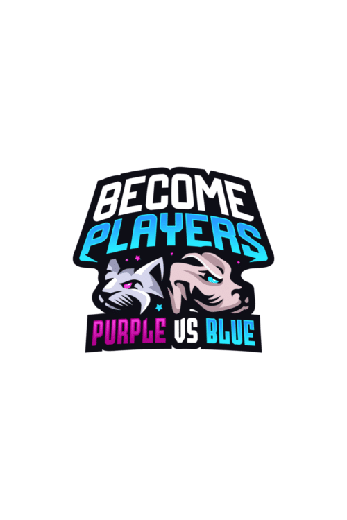 Become Players Purple Vs Blue emblem