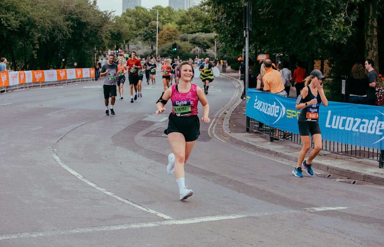 Woman running