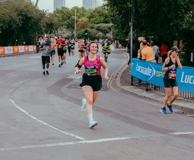 Woman running