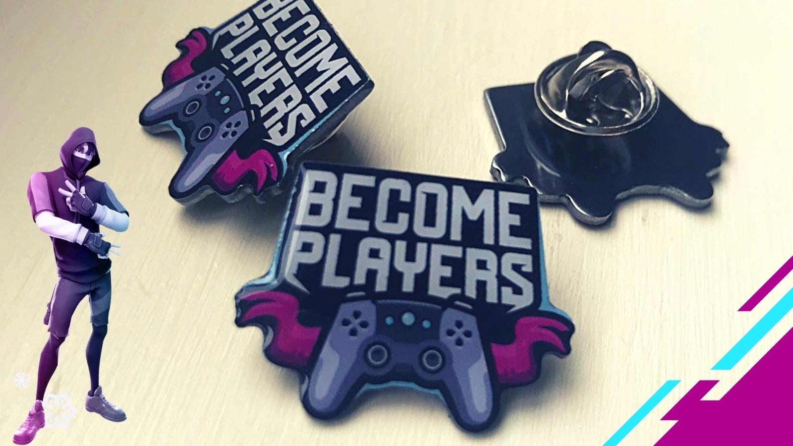 3 Become Players badges